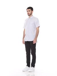 Gambar Kemeja Pria Oxford Tangan Pendek Dyllon - Oxford Light Grey Shirt - L dari Dyllco Official Kota Bandung 2 Tokopedia