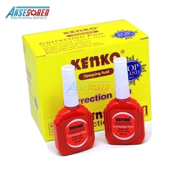 Gambar Tip Ex Cair Kenko [KE-01/12 pcs] / Correction Pen Pulpen / Tape X dari Aksesoren Kab. Indramayu Tokopedia