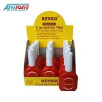 Gambar Tip Ex Cair Kenko [KE-01/12 pcs] / Correction Pen Pulpen / Tape X dari Aksesoren Kab. Indramayu 4 Tokopedia