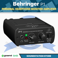 Gambar BEHRINGER POWERPLAY P1 Personal In Ear / Headphone Monitor Amplifier P-1 Original dari SoundStation Store Kota Tangerang Selatan 3 Tokopedia