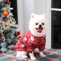 Gambar Baju Anjing Kucing Kostum Kaos Natal Christmas - Top Shirt Premium - Natal Merah, Xs 1-1.5kg dari Pawsitive Official Kab. Tangerang 5 Tokopedia