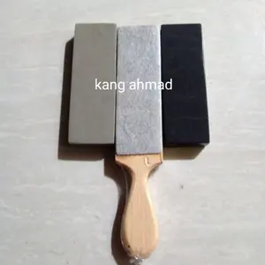 ASAHAN KANG AHMAD batu asah grit 1000,7000+stroping kulit 2 sisi