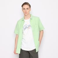 Gambar RICARDO Kemeja Pria Polos Hijau Lengan Pendek 32269 dari RICARDO DBRITANO Kota Surabaya 1 Tokopedia