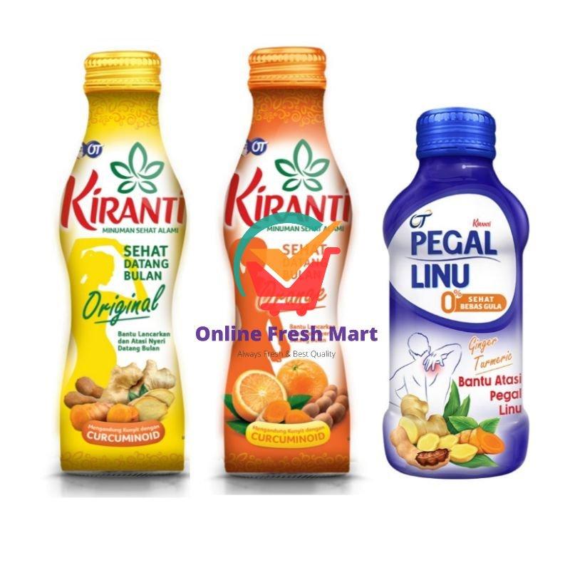 (kirim instant) Kiranti Sehat Datang Bulan minuman sehat original oran - Original 150ml