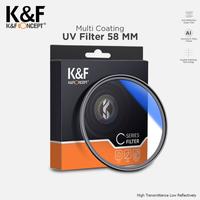 Gambar KNF K&F Concept Multi Coating UV Blue Coating Filter 58MM C-Series KF dari Astra Foto Kota Administrasi Jakarta Pusat 2 Tokopedia