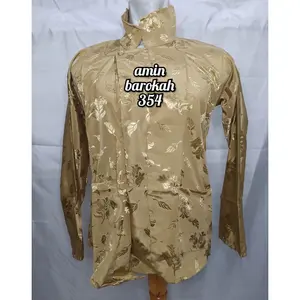 Ready Atasan Tradisional / Cod...!!! Baju Surjan Kembang Batu - Ukuran