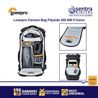 Gambar Lowepro Flipside 200 AW II Camera Backpack Camo dari Sentra Digital Kota Surabaya 3 Tokopedia