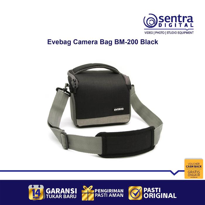 Gambar Evebag Camera Bag BM-200 Black ( Tas Selempang ) dari Sentra Digital Kota Surabaya Tokopedia