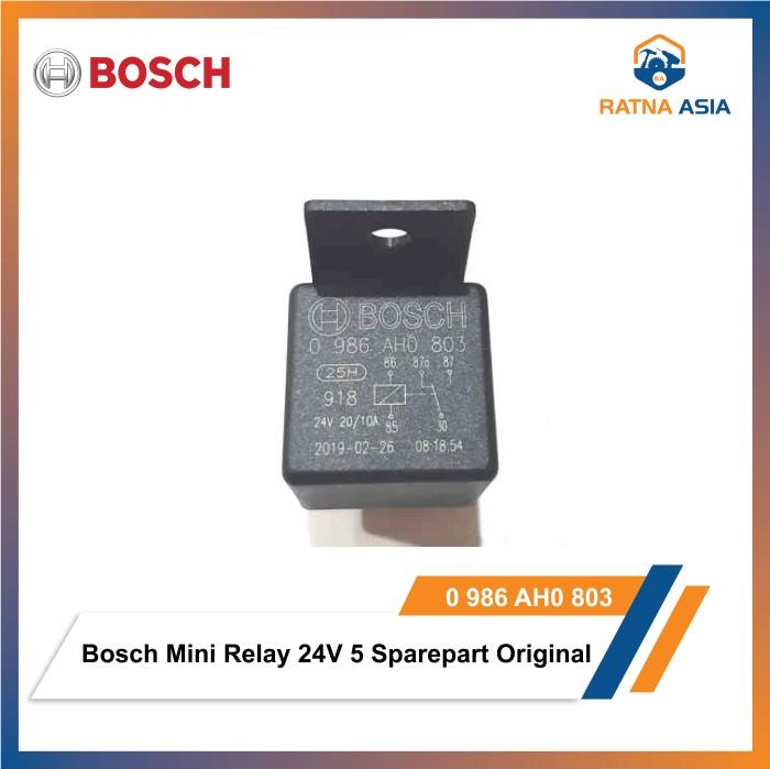 Bosch Mini Relay 24V 5 Kaki 20/10A PN 0986AH0803 Sparepart Original ...