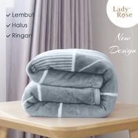 Gambar Lady Rose - Blanket 160X200 - Titanium dari Lady Rose Sprei Kab. Bandung 3 Tokopedia