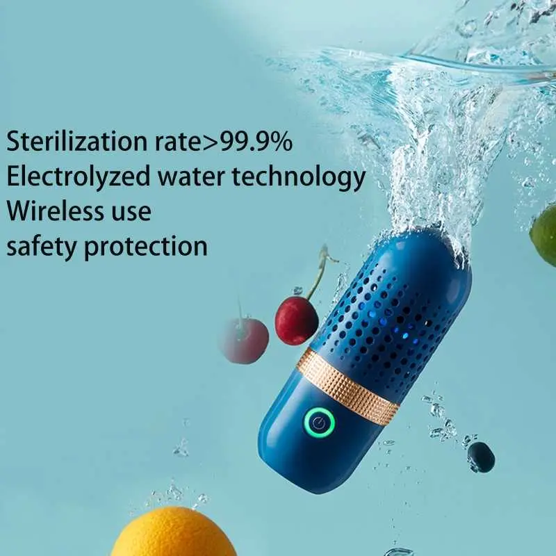 Alat Pembersih Buah dan Sayur Portable Purifier Machine Sterilization 2