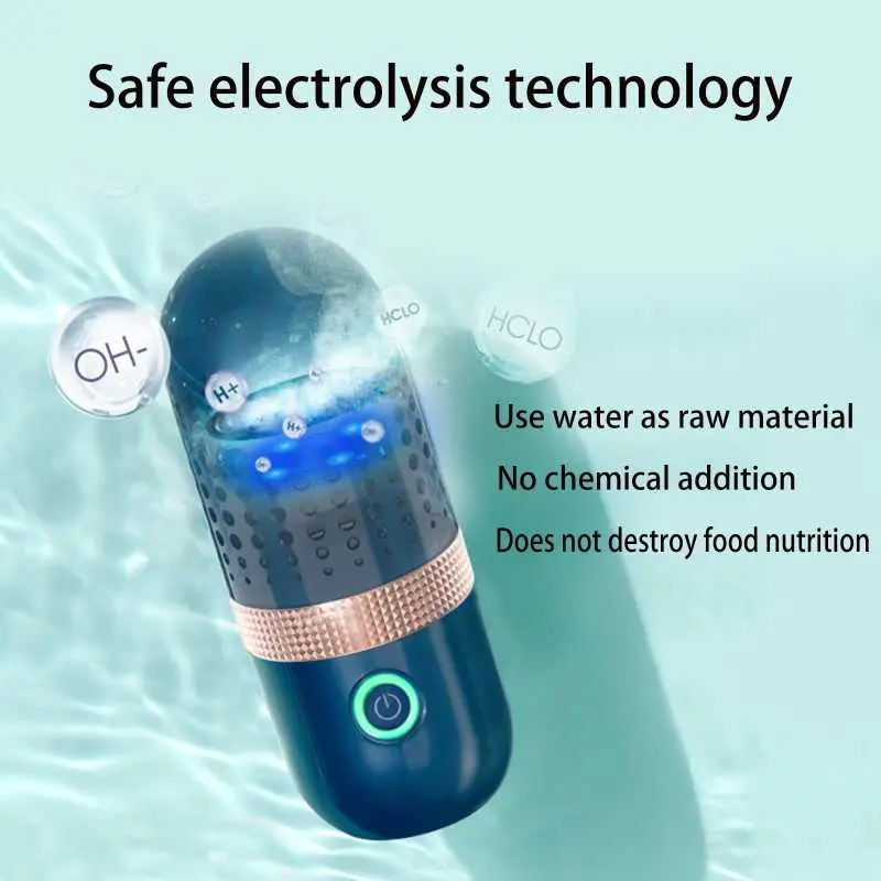 Alat Pembersih Buah dan Sayur Portable Purifier Machine Sterilization 3