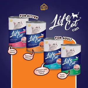 Life Cat 400gr Makanan Kucing - Wet Food