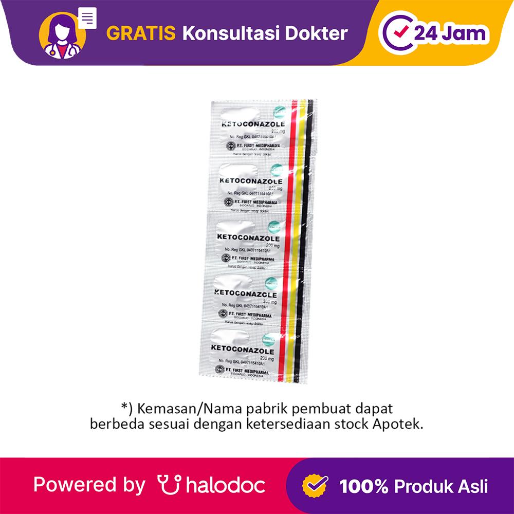 Ketoconazole 200 mg 10 Tablet