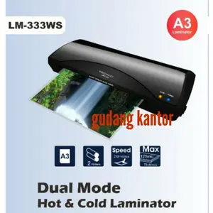 Promaxi LM 333 WS size A3 Mesin Laminating / LAMINATOR Hot Cold 333 WS