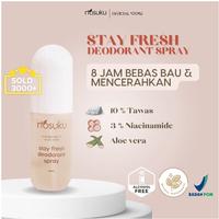 Gambar NOSUKU Stay Fresh Deodorant Spray - Lemongrass Tawas Niacinamide dari Gamal.men Kota Administrasi Jakarta Timur 2 Tokopedia