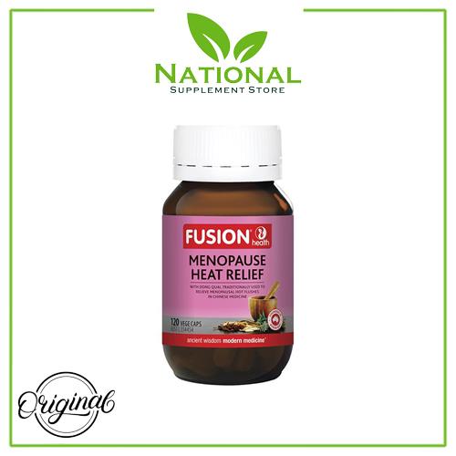Fusion Menopause Heat Relief 120 Vegetarian Capsules