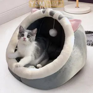 Tempat Box Tidur Kucing Keranjang Tidur Hewan Kucing Cat House Tent