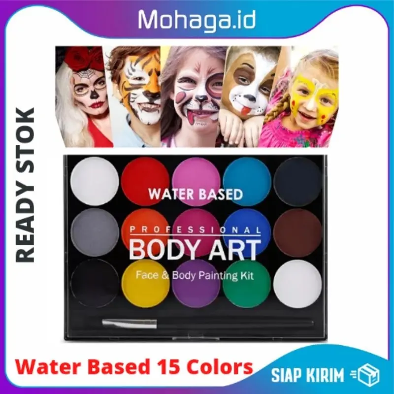 Baru Face Paint Kit For Kids Face And Body Painting Body Art