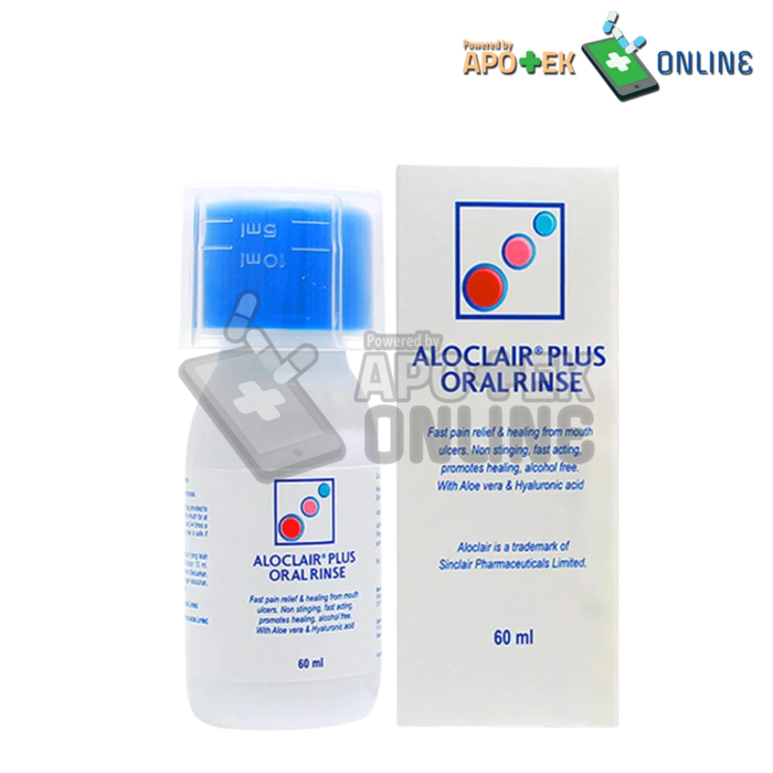 Gambar ALOCLAIR PLUS MOUTHWASH 60ML dari Apotek Lucky Star Jakut Kota Administrasi Jakarta Utara Tokopedia