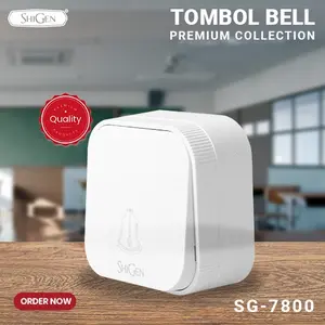 Tombol Bell Kabel / Tombol Bell Sekolah / Knob Bell / SG-7800