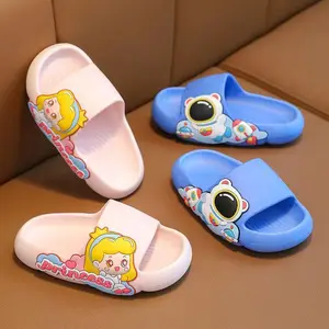 PRINCESS&ASTRONOT Sandal Selop Import Anak Perempuan Lucu Bahan Karet
