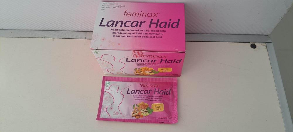 Feminax Lancar Haid Sirup Herbal per Sachet isi 15Ml haid menstruasi