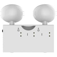 Gambar Lampu Emergency Compact Twin Head 2x4W, Putih dari MEVAL ID Kota Tangerang 3 Tokopedia