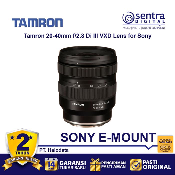 Gambar Tamron 20-40mm f/2.8 Di III VXD Lens for Sony E dari Sentra Digital Kota Surabaya Tokopedia