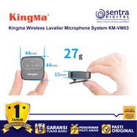Gambar Kingma KM-VM03 Wireless Lavalier Microphone ( RX TX ) dari Sentra Digital Jogja Kab. Sleman 5 Tokopedia
