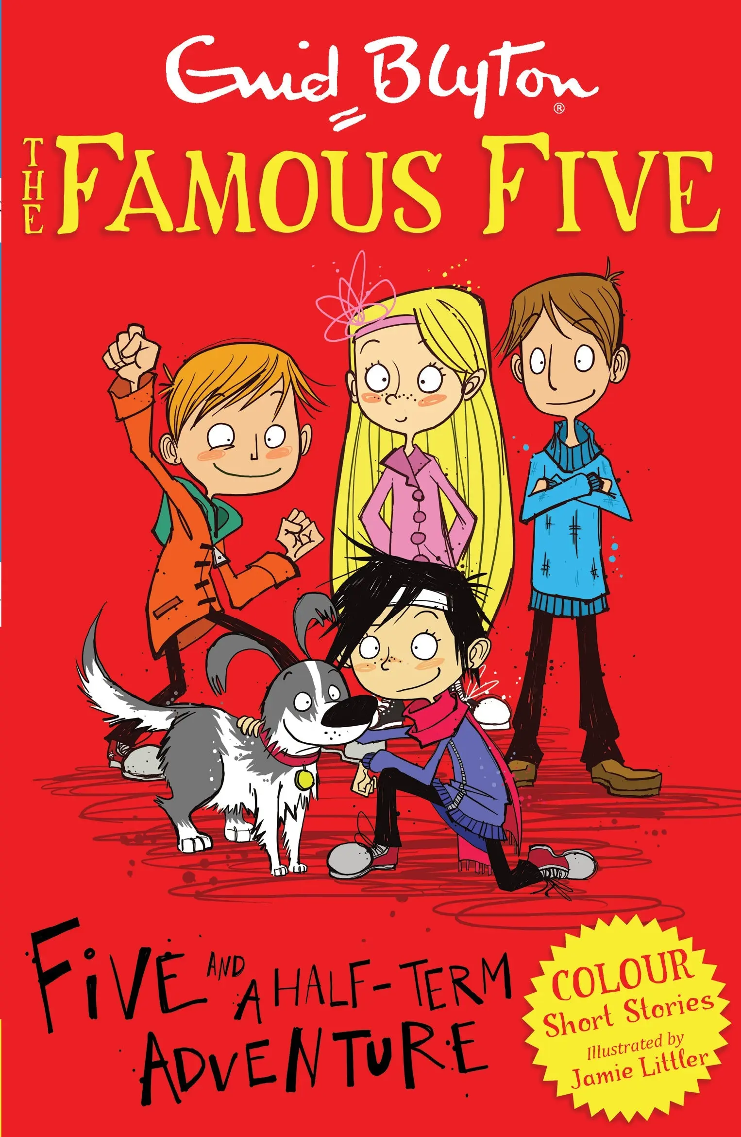 FAMOUS FIVE COLOUR SHORT STORIES- FIVE & A HALF-TERM ADVENTURE
