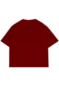 Gambar MTO88 kaos oversize alien UFO pixel scuba distro cowok merah maroon - L dari THIRD DAY Kota Bandung 5 Tokopedia