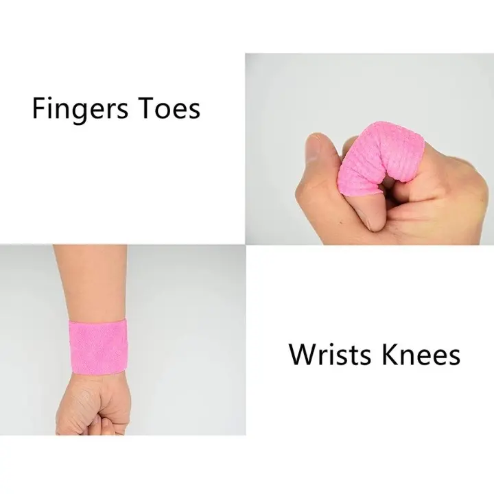 FINGER TAPE / WRIST TAPE 5 CM X 4.5 M PERBAN ELASTIS TAPPING OLAHRAGA 4
