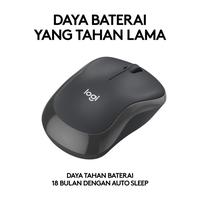 Gambar Logitech M240 Mouse Wireless Bluetooth Silent, Ringkas, Portabel, untuk Windows, macOS, ChromeOS - Graphite dari Plaza IT Store Kota Medan 5 Tokopedia