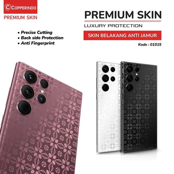 Gambar COPPER Back Skin Motif Kompatible Untuk - Samsung A52 - Premium Back Skin Anti Gores Belakang - PW1015 dari Copper.Medan Kota Medan 4 Tokopedia