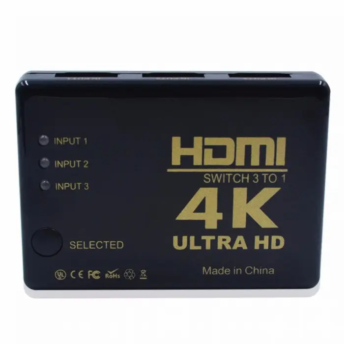 HDMI Switcher 3 Port 4K x 2K Ultra HD - SY-301 4