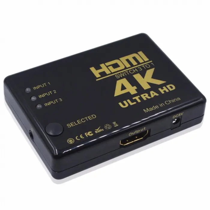 HDMI Switcher 3 Port 4K x 2K Ultra HD - SY-301 3