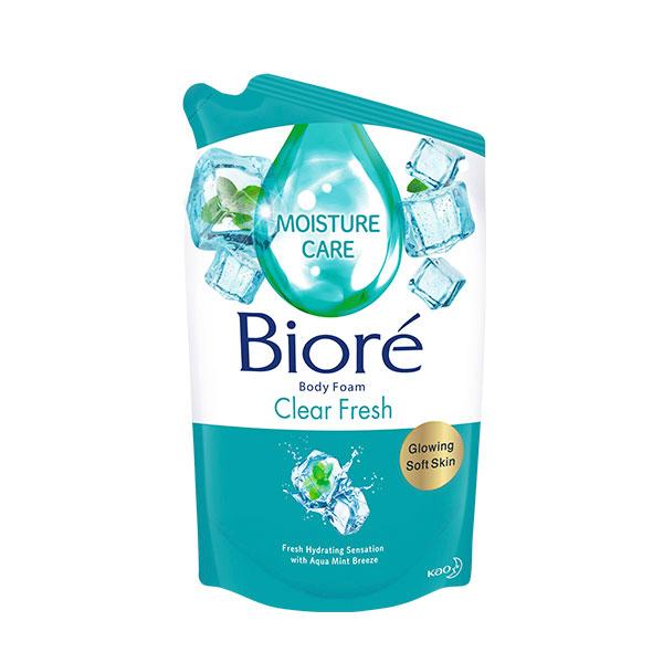 Gambar BIORE BODY FOAM CLEAR FRESH POUCH 400 ML dari Hyfresh Rempoa Kota Tangerang Selatan Tokopedia