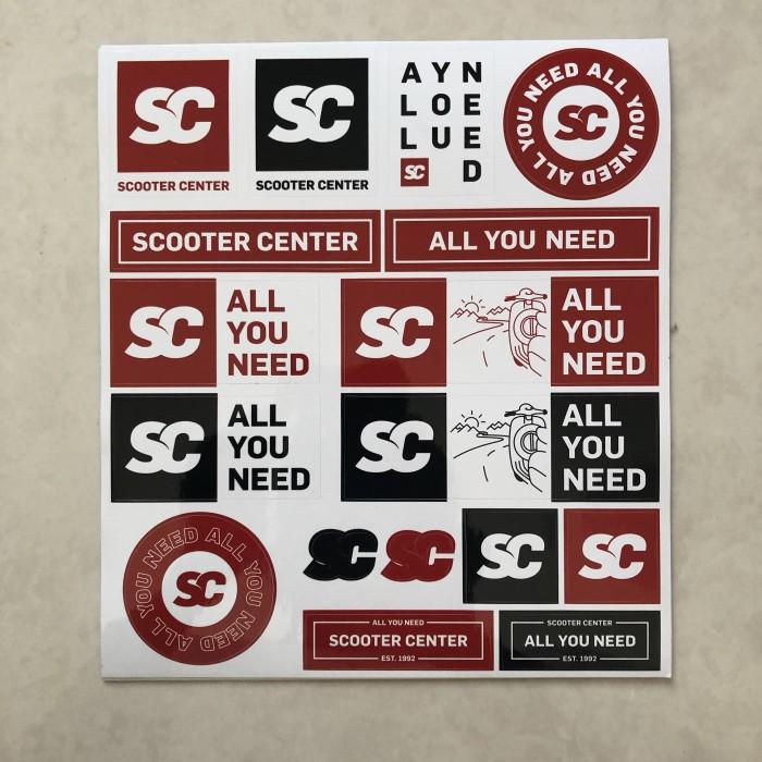 Jual Emblem Label Sticker original scooter center - Jakarta Barat ...