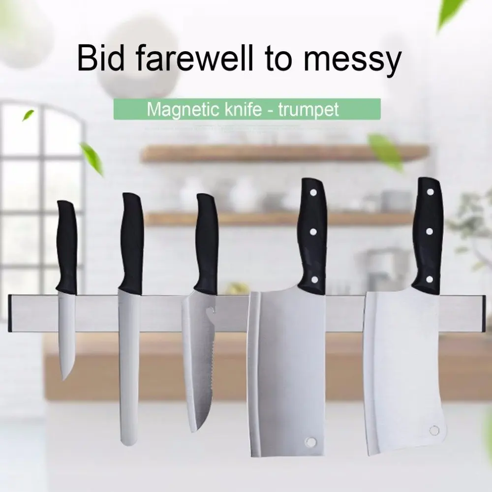 super strong Magnetic Knife Holder or Hanger Gantungan Pisau Magnet