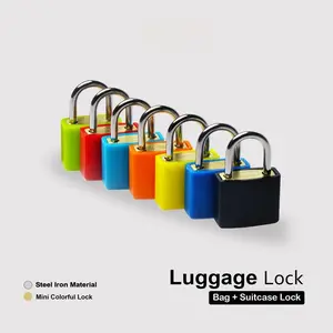 Kunci Gembok Koper Warna Warni 23mm / Gembok Lucu Korea/Gembok 2 kunci