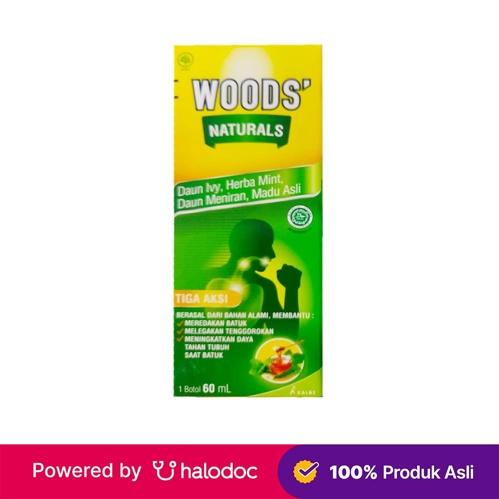 Woods Naturals Sirup 60 ml - Obat Batuk & Flu - Halodoc