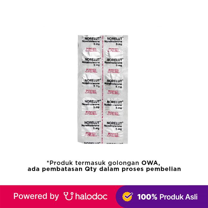 Norelut 5 mg 10 Tablet