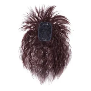 Wig Poni Rambut Manusia 100% Ukuran 8x12cm 12x12cm Untuk Wanita