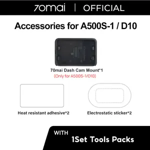 70Mai Dash Cam Tools Packs Only For A800S-1/A500S-1/D06/M300 Static