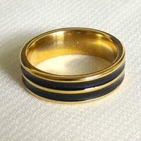 Gambar Cincin Hitam Emas Titanium Stainless Steel 316L dari DHV store Jakarta Utara 1 Tokopedia