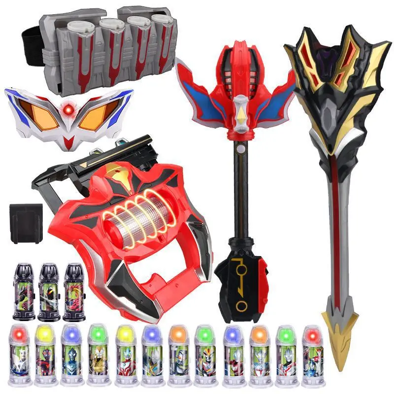 Senjata Ultraman Z Geed Orb Tiga Ultramen X Ultrman Rosso Mainan Anak