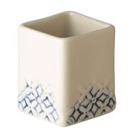 Gambar Sugar Stick Holder / Tempat Gula Jenggala Batik Kawung 5 cm Putih dari Jenggala Keramik Bali Kab. Badung 1 Tokopedia