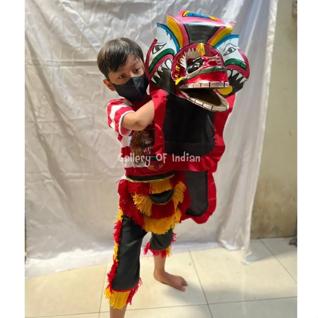 [Termurah!!] Mainan Anak Stelan Kaos Celana Reog Ponorogo Dan Barongan