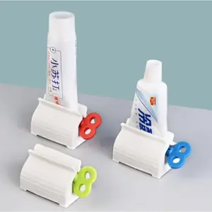 Dispenser Pasta Gigi Roll Putar Manual Alat Penjepit Odol Gulung
